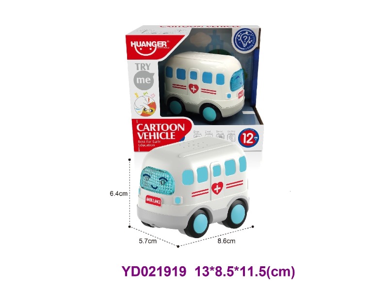 FREE WHEEL CAR W/LIGHT&SOUNDS