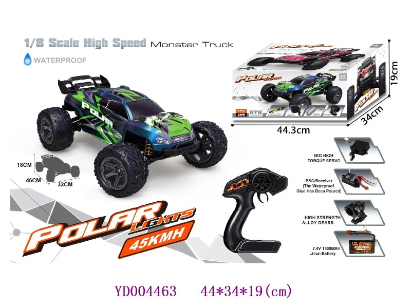 1:8 R/C car 2.4G HZ