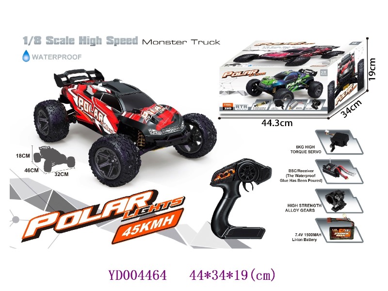 1:8 R/C car 2.4G HZ