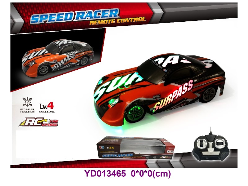 1:24 4CH R/C CAR W/light