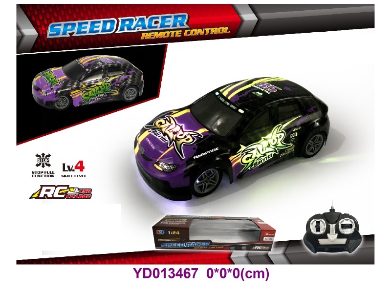 1:24 4CH R/C CAR W/light