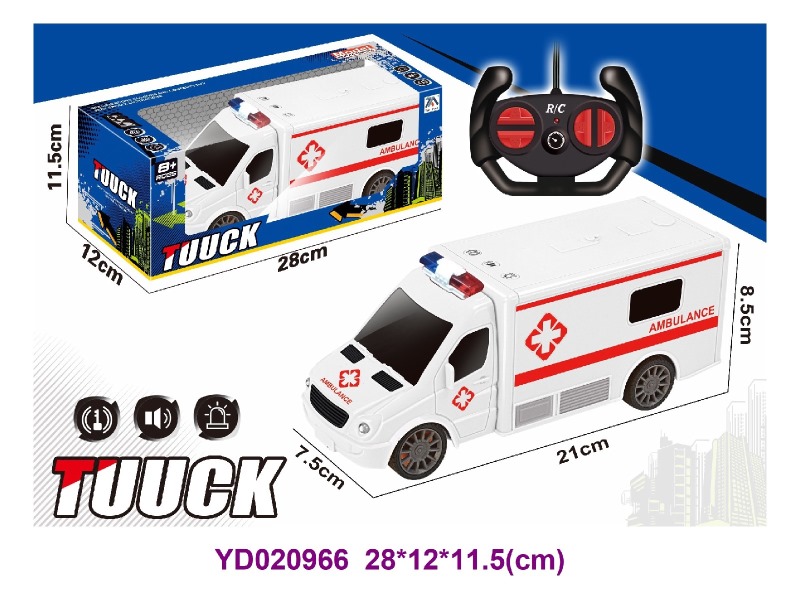 4CH R/C CAR W/light&sounds