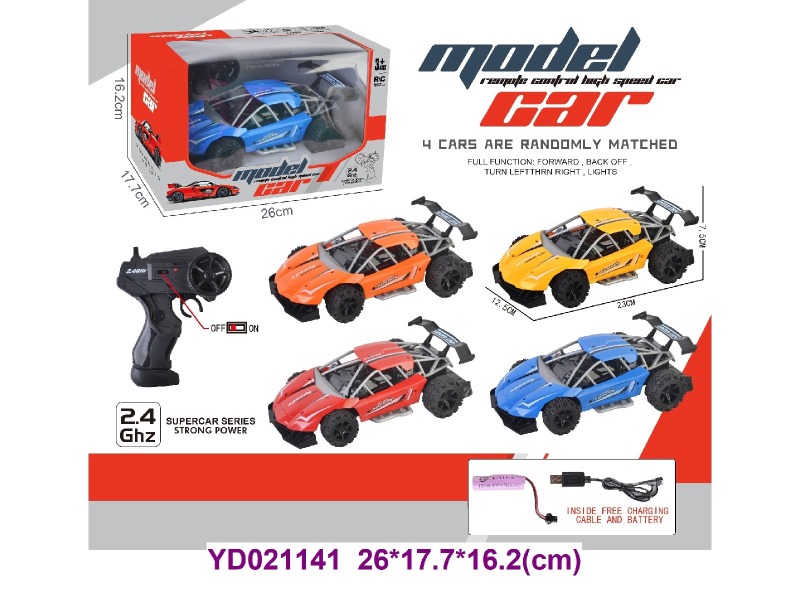 2.4G 4CH R/C CAR W/LIGHT