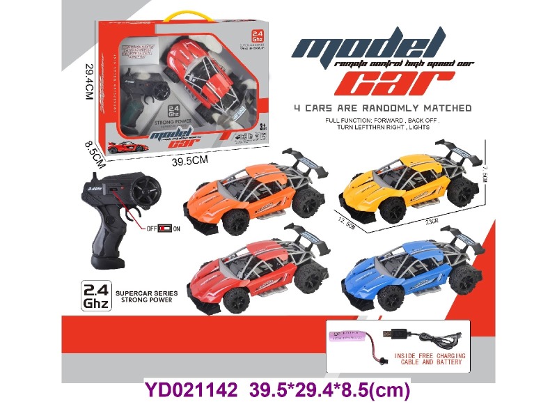 2.4G 4CH R/C CAR W/LIGHT