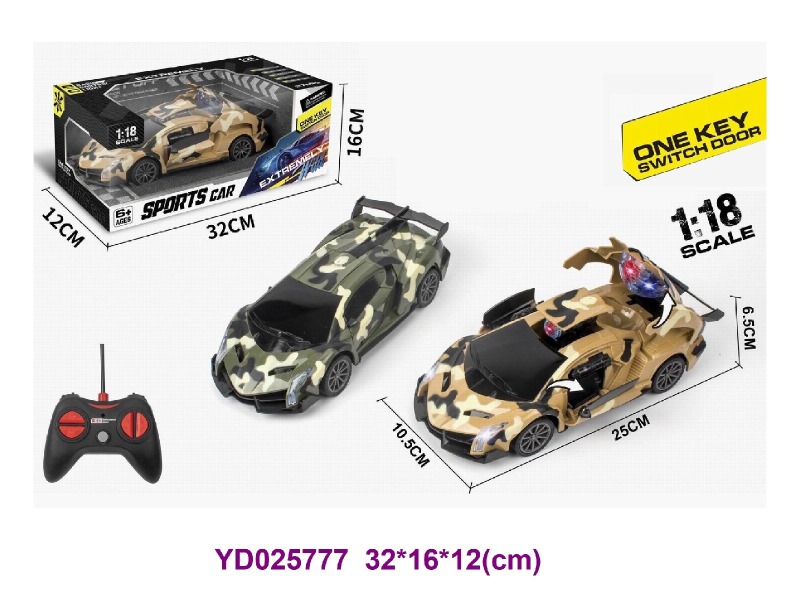 1:18 5CH R/C CAR W/LIGHT