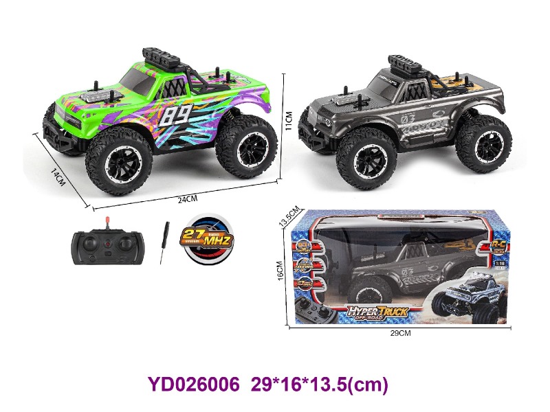 1:18 4CH R/C CAR W/LIGHT
