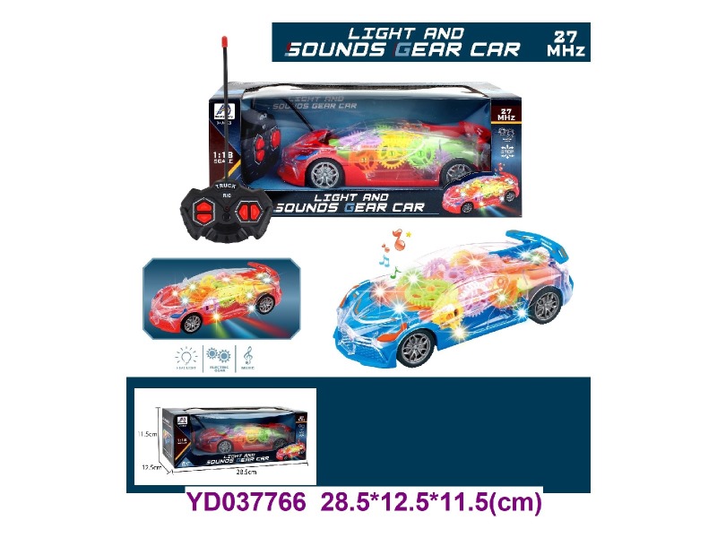 1:18 4CH R/C CAR W/LIGHT