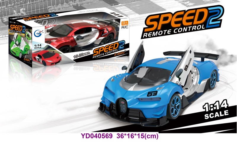1:14 R/C CAR W/LIGHT