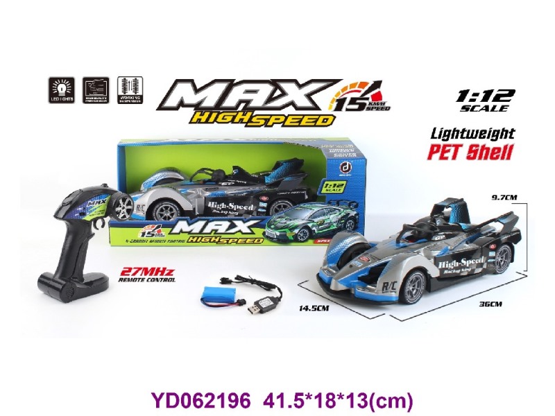 2.4G 1:12 4CH R/C CAR W/LIGHT