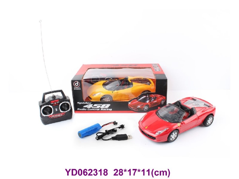 1:18 4CH R/C CAR W/LIGHT