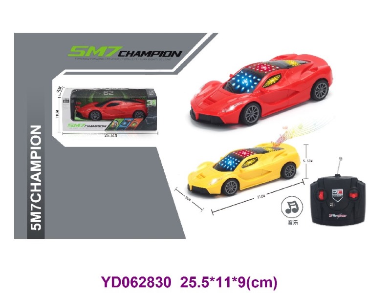 5CH  R/C  CAR  W/LIGHT&SOUNDS