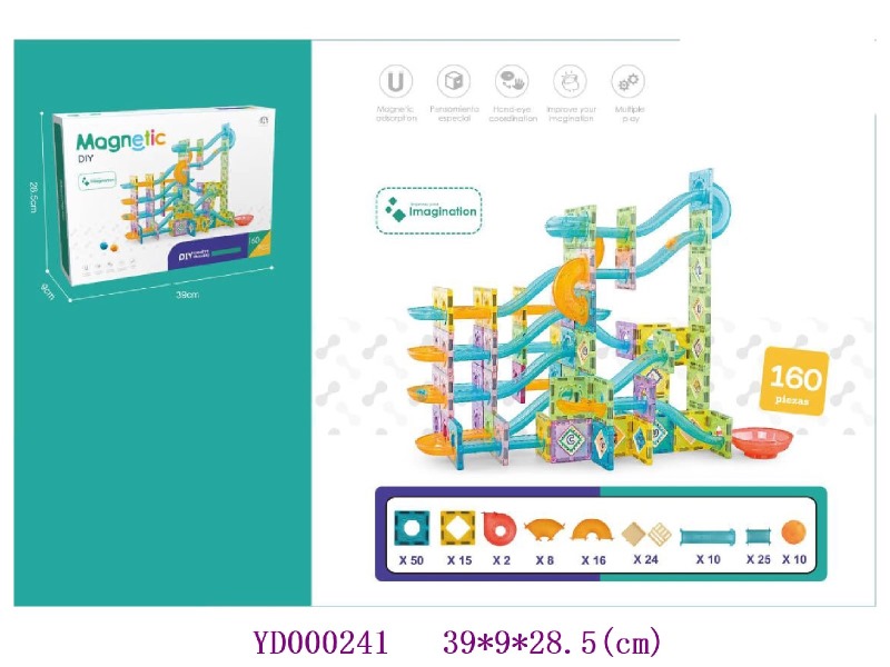 5.5CM  Magnetic toys  160PCS