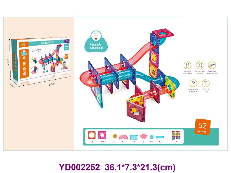 7.5CM Magnetic toys 52PCS