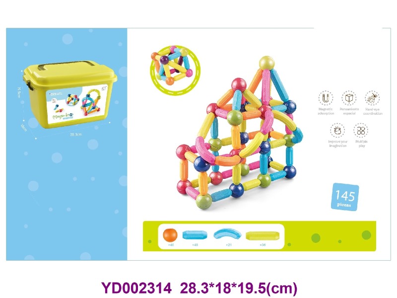 Magnetic toys  145PCS