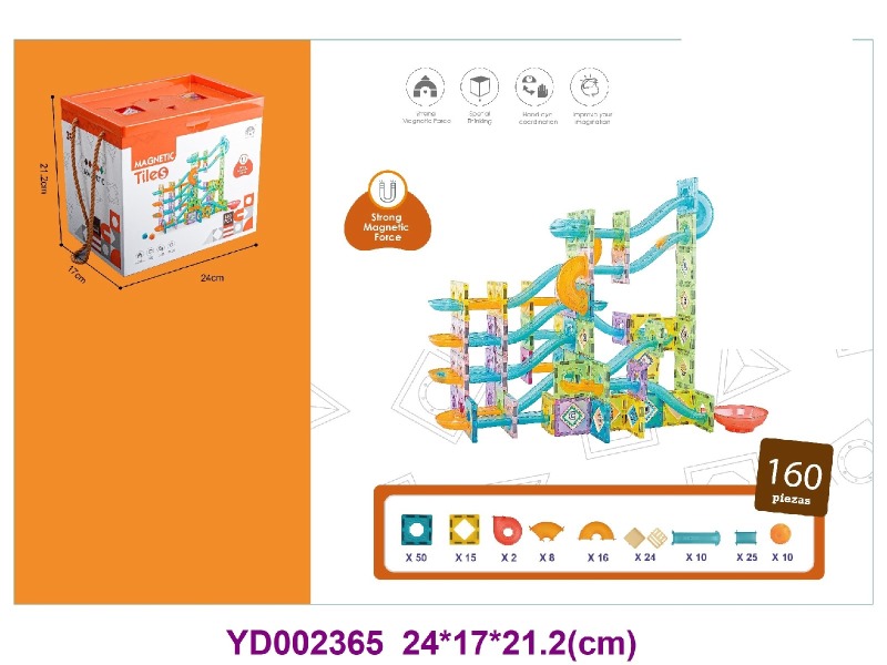 5.5CM  Magnetic toys 160PCS