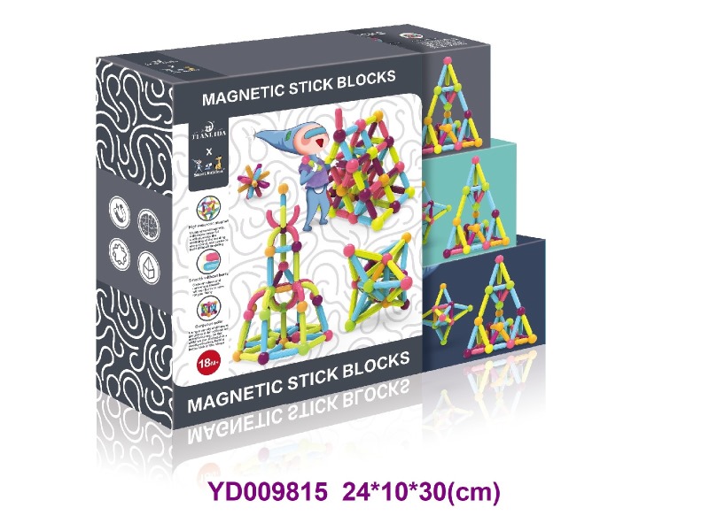 Magnetic toys 136PCS