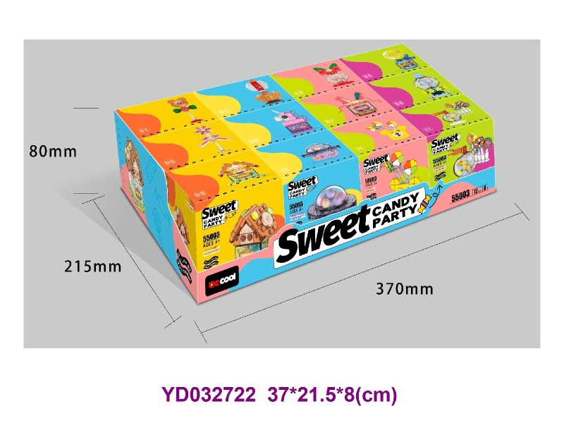 BRICKS 12PCS/BOX