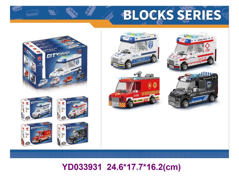 BRICKS  4PCS/BOX