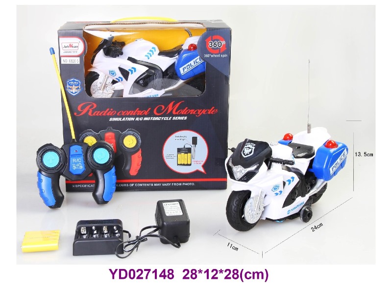 R/C MOTORCYCLE W/LIGHT&SOUNDS