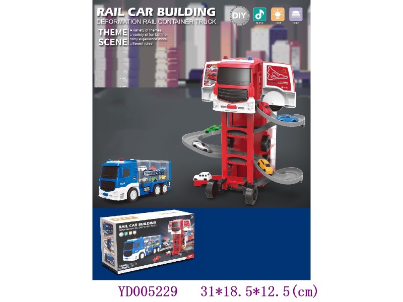 RAILWAY CAR w/light &sounds，without battery 2*AA