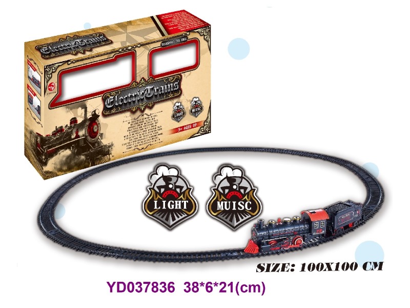 RAILWAY CAR W/LIGHT&SOUNDS