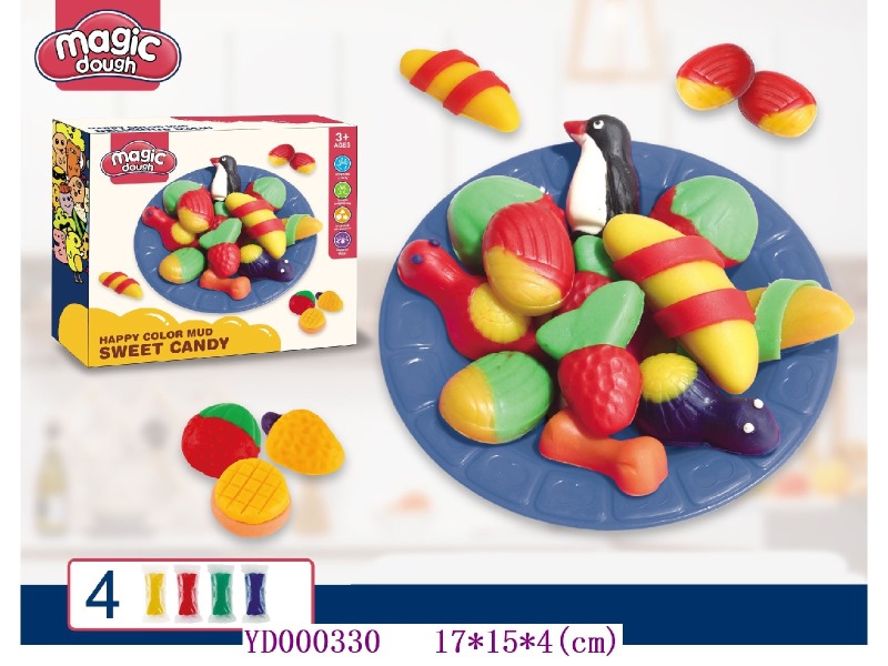 Color dough