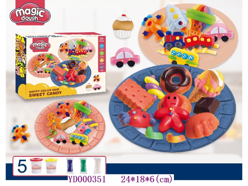 Color dough