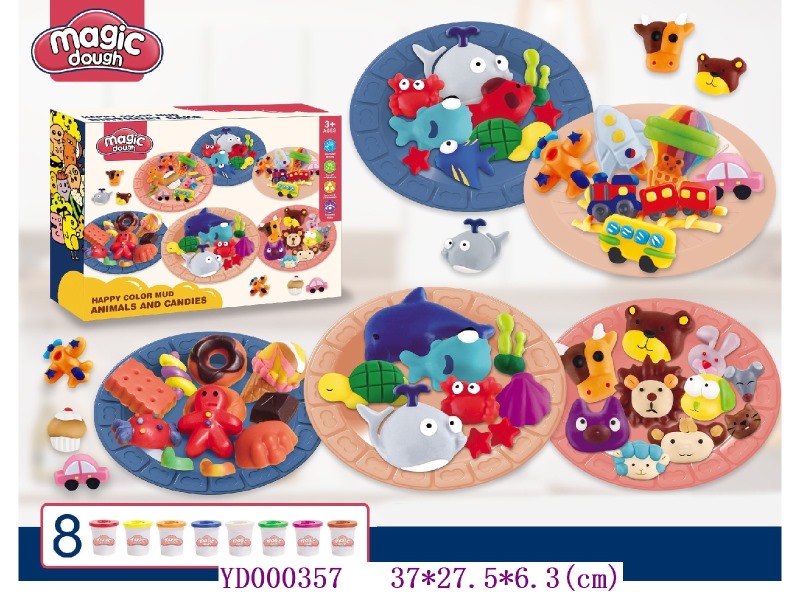 Color dough