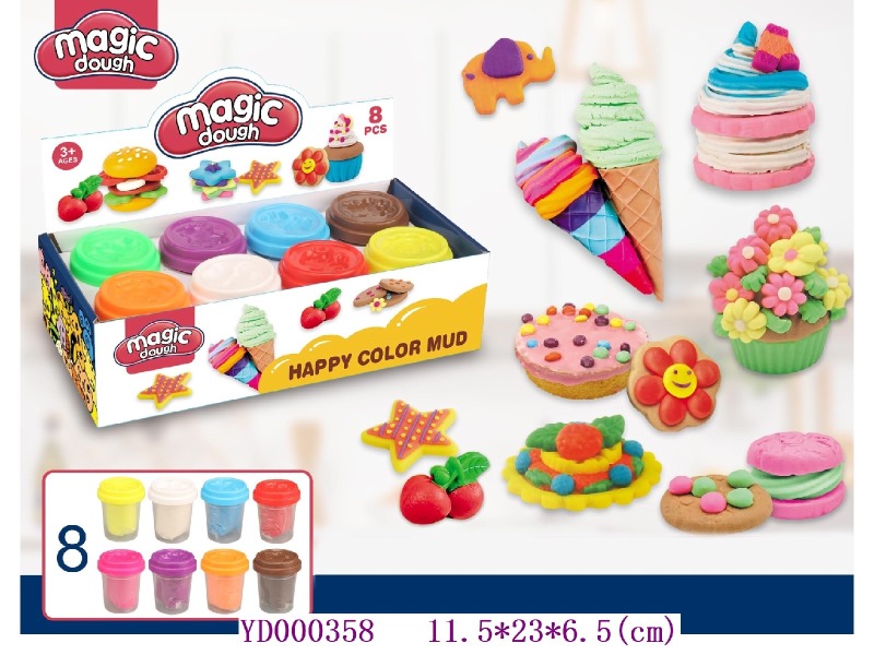 Color dough