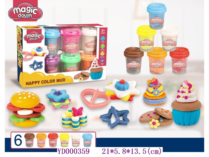 Color dough