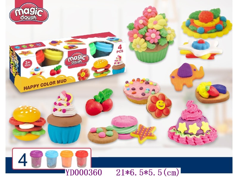 Color dough