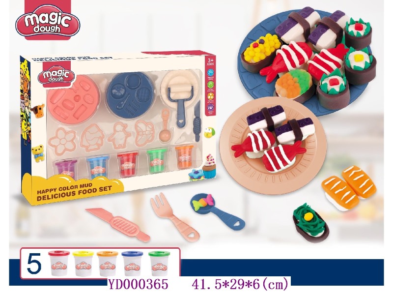 Color dough