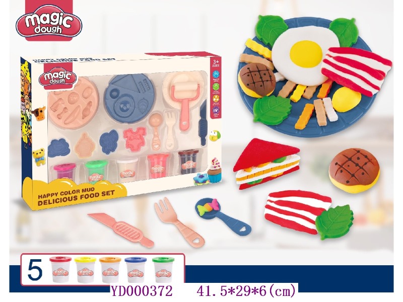 Color dough