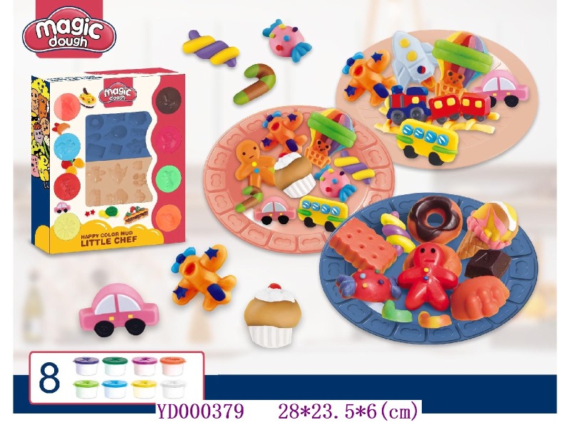 Color dough