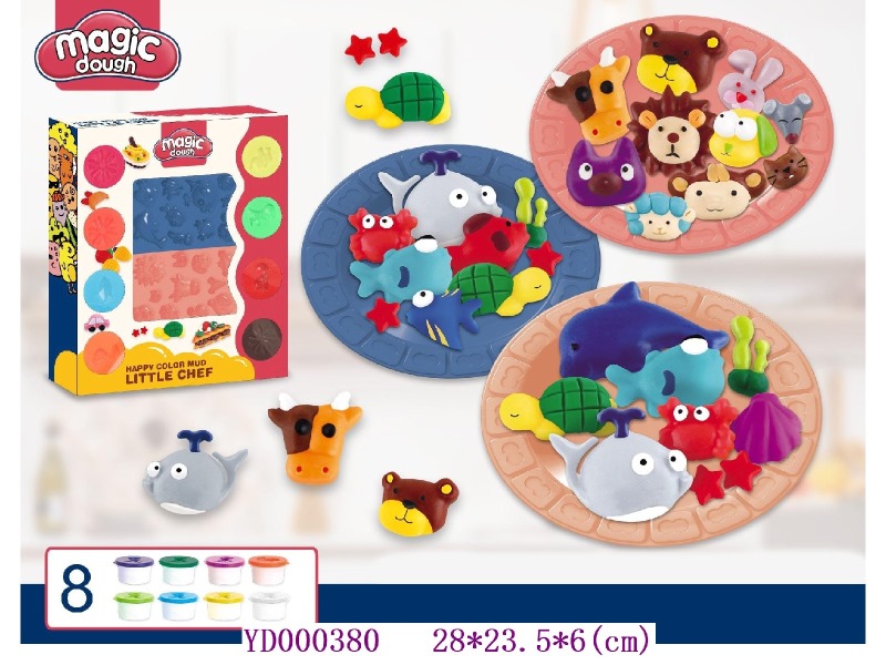 Color dough