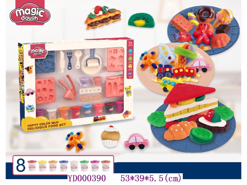 Color dough