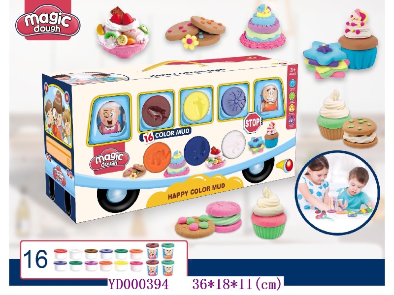 Color dough