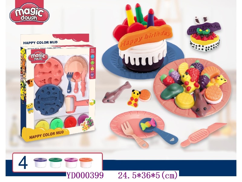 Color dough
