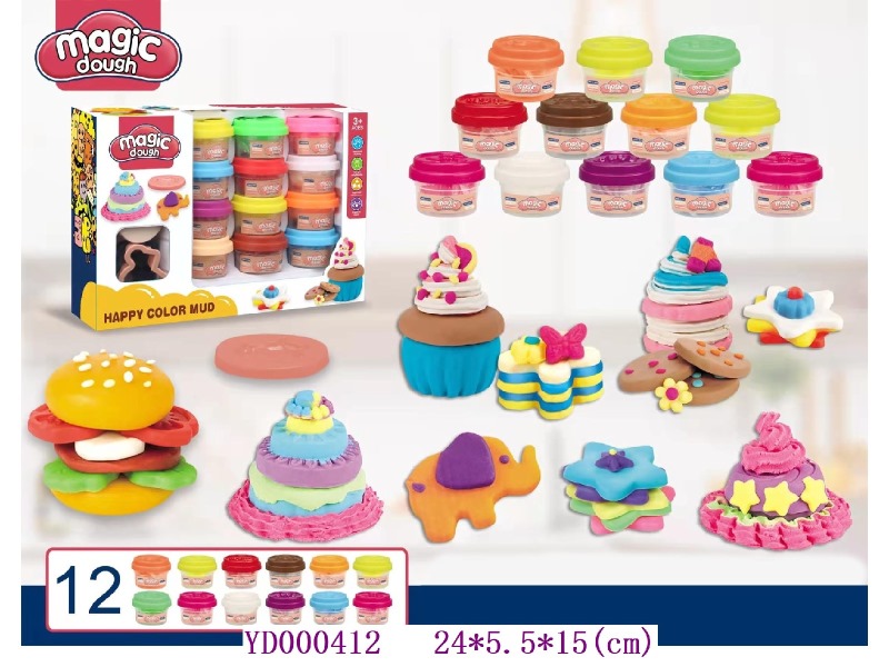 Color dough