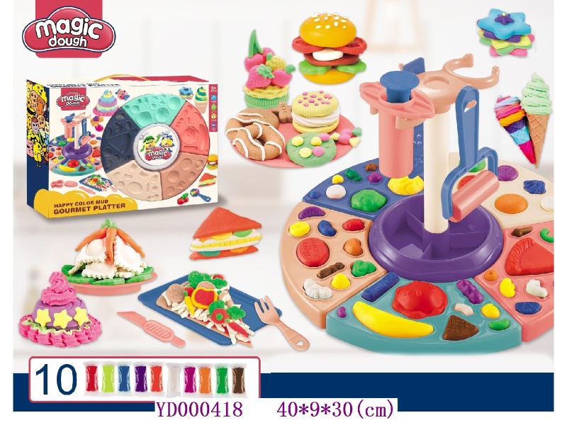 Color dough