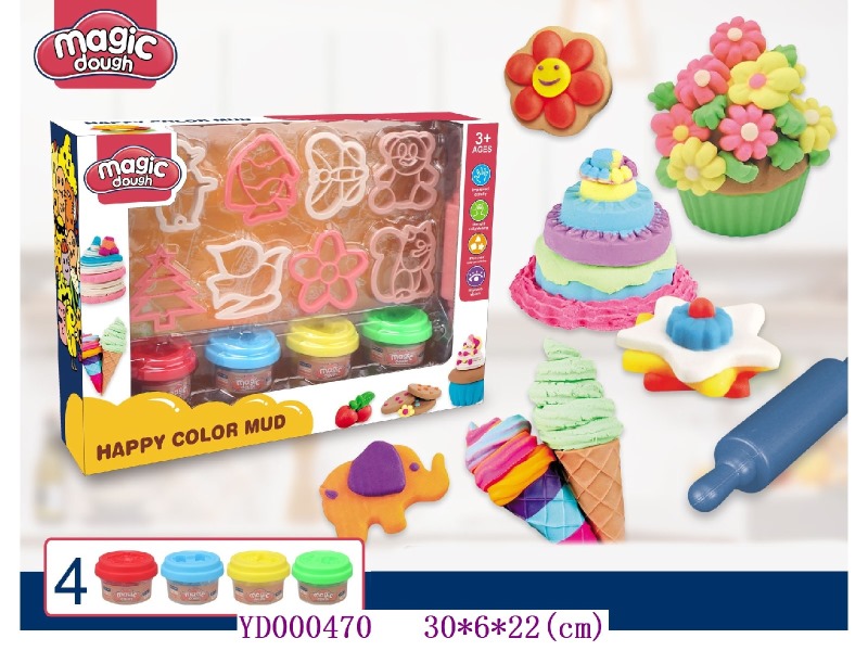 Color dough