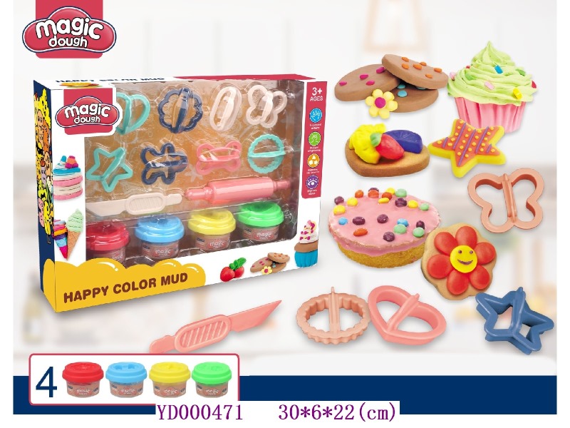 Color dough