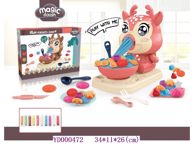 Color dough