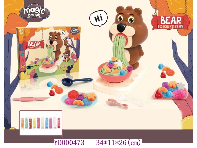 Color dough