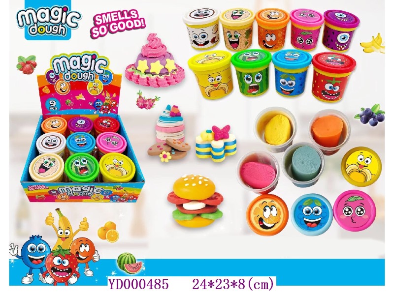 Color dough