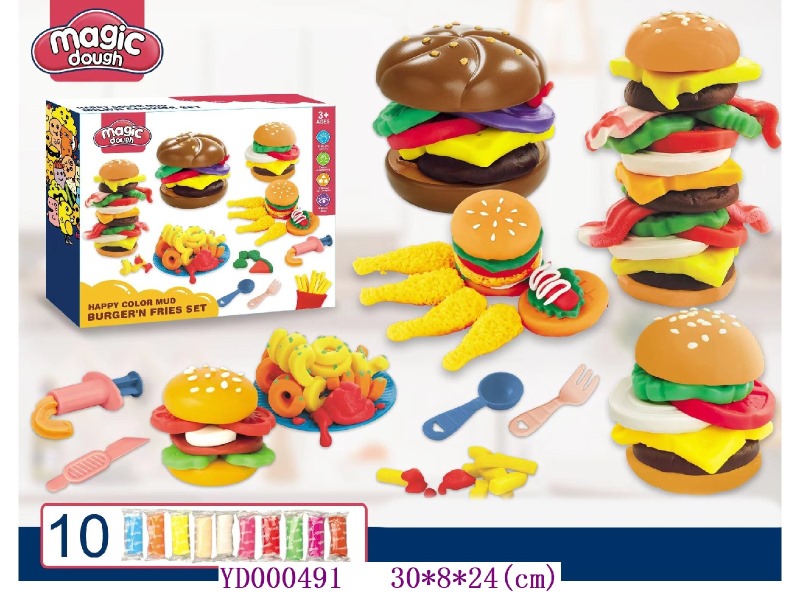 Color dough