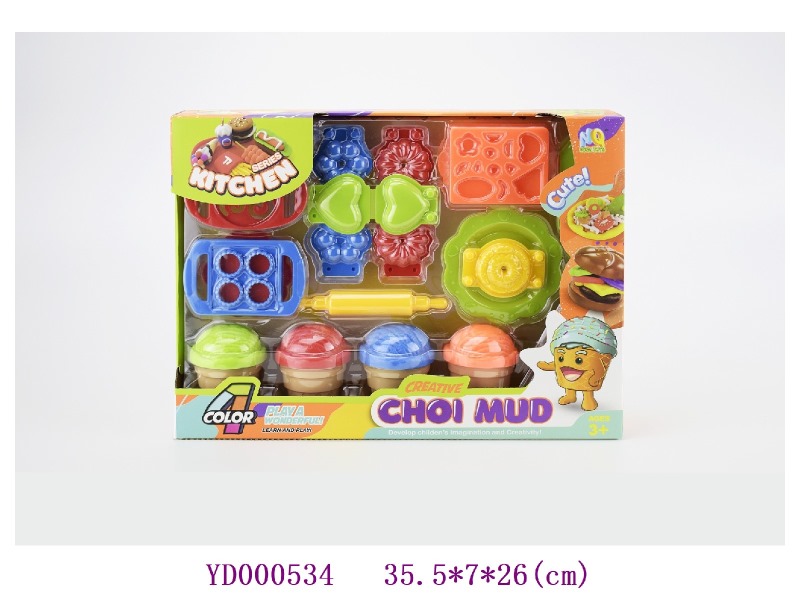 Color dough