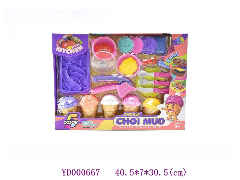 Color dough