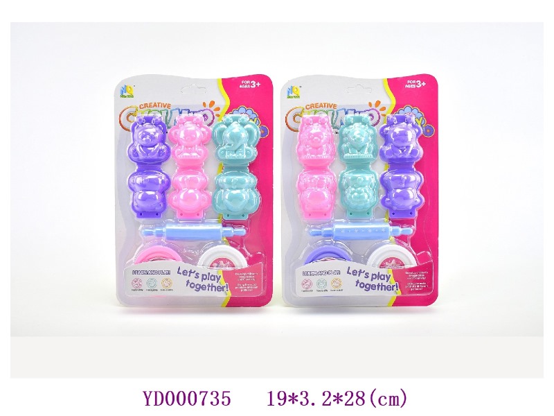 Color dough