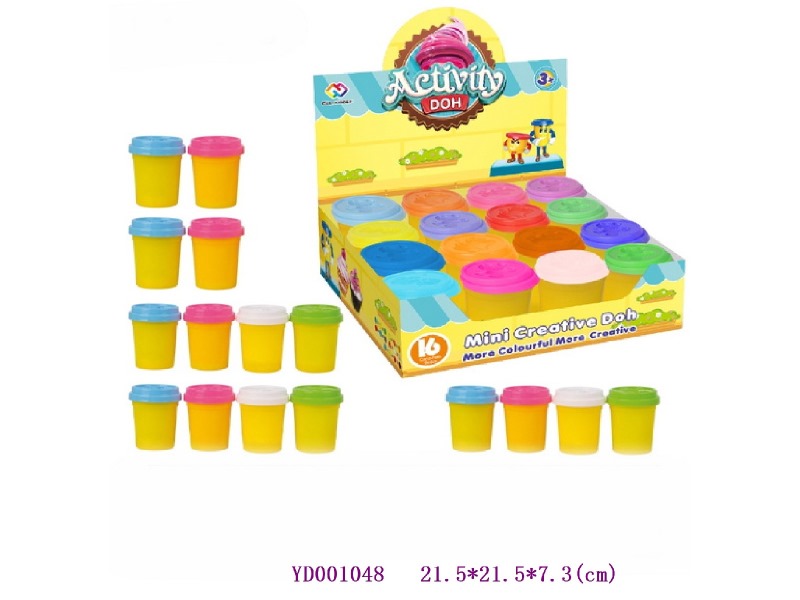 Color dough 16PCS/box